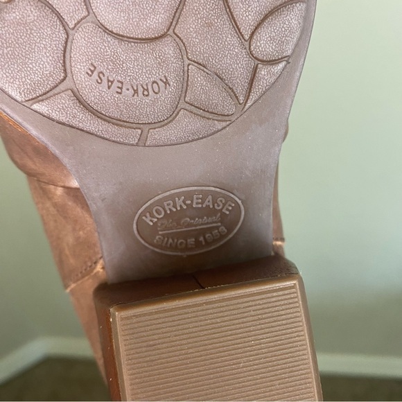 Kork Ease Brown Leather Kissel Heeled Ankle Boots. Size 9.5. - Picture 9 of 11